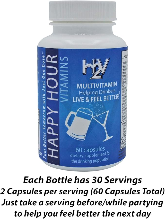 Bottle - Multivitamin Formulated for Better Mornings – Live &amp Feel Better with Milk Thistle Prickly Pear Cactus B &amp C Vitamins &amp More- 30 Servings