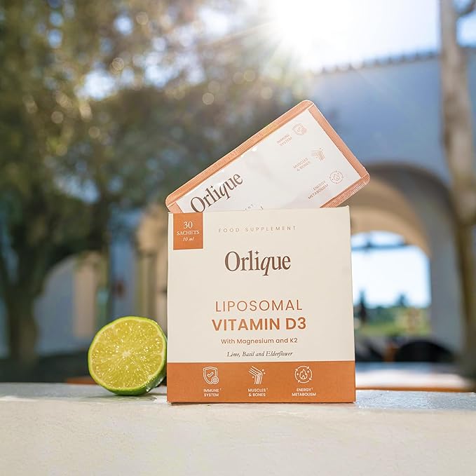 Liposomal Vitamin D3 K2 Magnesium | High Strength 100 mcg Vitamin D3 per Daily Dose | Immune &amp Bone Health Muscles High Bioavailability Vegan | 30 Sachets of 10 ml Liquid Drops