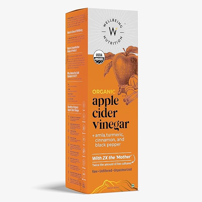 Wellbeing Nutrition Himalayan Apple Cider Vinegar (2X Mother) | 500 ml