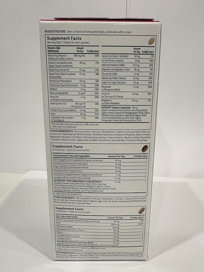 Nutrilite® Women’s Supplement Packs 30 Packets