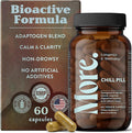 More. Longevity &amp Wellbeing Chill Pill – Premium Mood Support with Adaptogens Ashwagandha Supplements Antioxidants Amino Acid &amp Plant Extracts for Stress Support &amp Digestion – No Filler