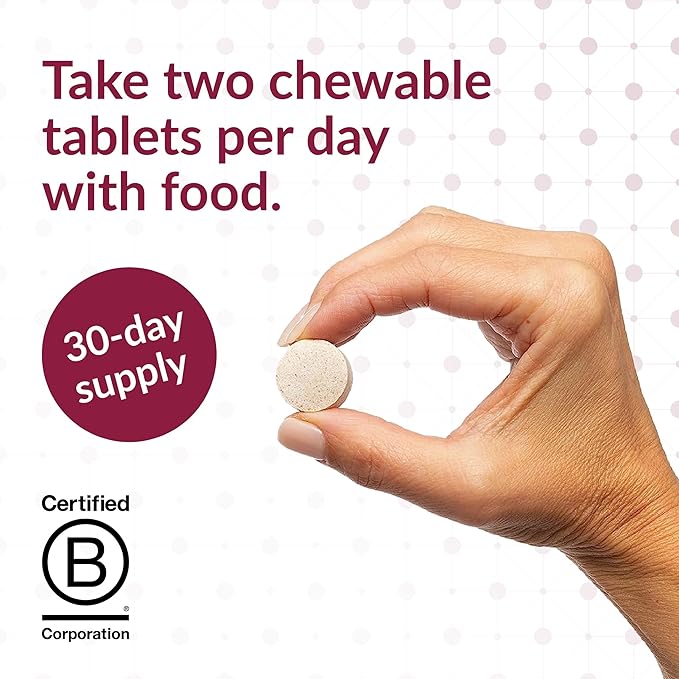 Bariatric Advantage Chewable Advanced Multi EA - High Potency Daily Multivitamin with Iron for Bariatric Surgery Patients - Strawberry Flavor - 60 Count