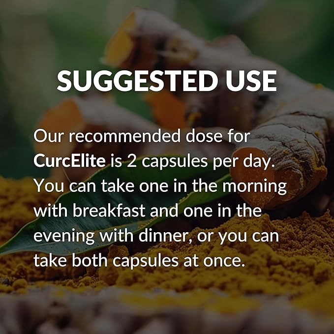Mara Labs CurcElite Curcumin | Turmeric Extract 95% Curcuminoids | Vegan No Fillers and Non-GMO | 30 Vegan Capsules