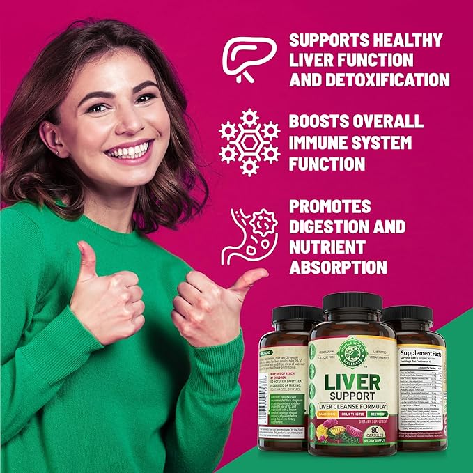Liver Cleanse Detox Repair Formula &amp Mens Daily Multivitamins Bundle (One Bottle Each). Collectively Supports Liver Health Holistic Wellness Boosted Energy Stamina &amp Performance. USA Made.
