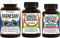FarmHaven Magnesium Glycinate &amp Malate Complex w/Vitamin D3 &amp Turmeric Curcumin with BioPerine Black Pepper &amp Digestive Enzymes with 18 Probiotics &amp Herbs