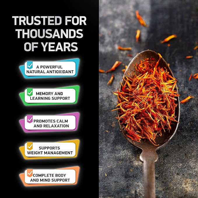 Bariatric Multivitamin with Iron and Optimized Saffron - Body and Mind Bundle