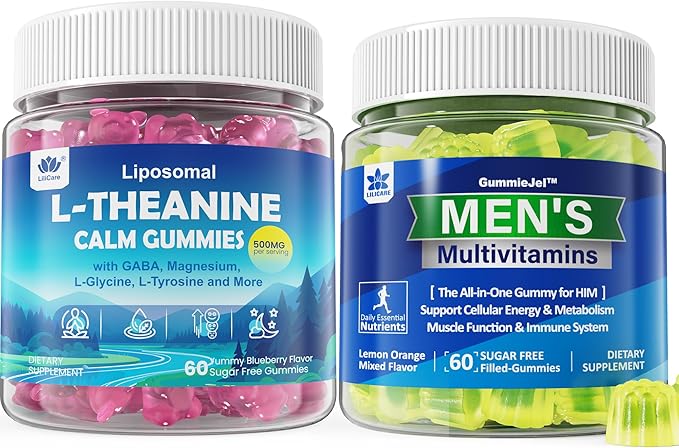 L-Theanine Gummies &amp Mens Multivitamins Gummies