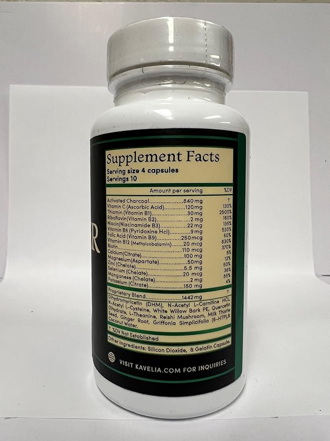 Recovery - Pre &amp Post Drinking Aid Liver Support Hydration Electrolytes with Dihydromyricetin DHM Milk Thistle Vitamin B Willow Bark Quercetin - 10 Servings