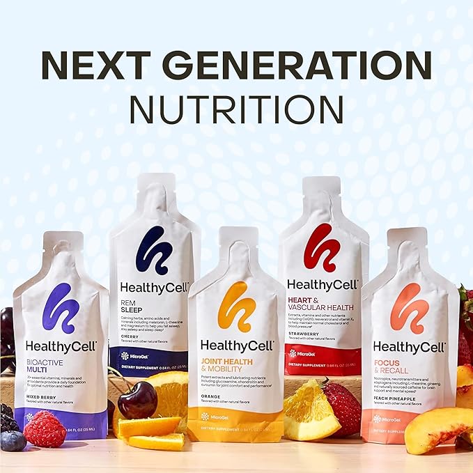 Healthycell Bioactive Multivitamin + Joint Health &amp Mobility Supplement for Men &amp Women Bundle
