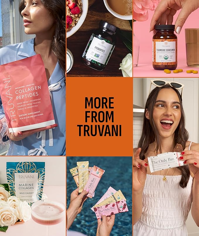 Truvani Vegan Pea Protein Powder | Pumpkin Spice | 20g Organic Plant Based Protein | 20 Servings | Keto | Gluten &amp Dairy Free | Low Carb | No Added Sugar