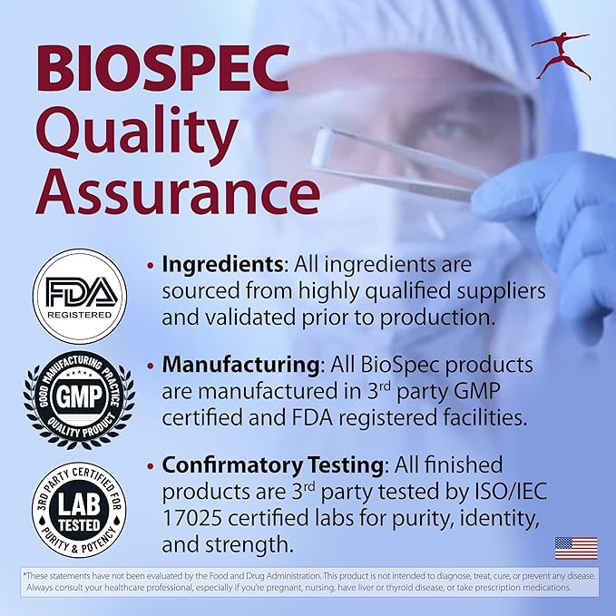 BIOSPEC NUTRITIONALS - Bio-Flex II- Joint Support Supplement with Chondroitin and Glucosamine (240 Count (Pack of 1))