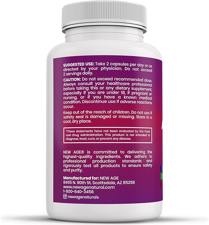 NEW AGE Milk Thistle NAC Chanca Piedra Beet Root Artichoke Dandelion Root Astragalus - Plus TUDCA &amp Ginger - 120 Count