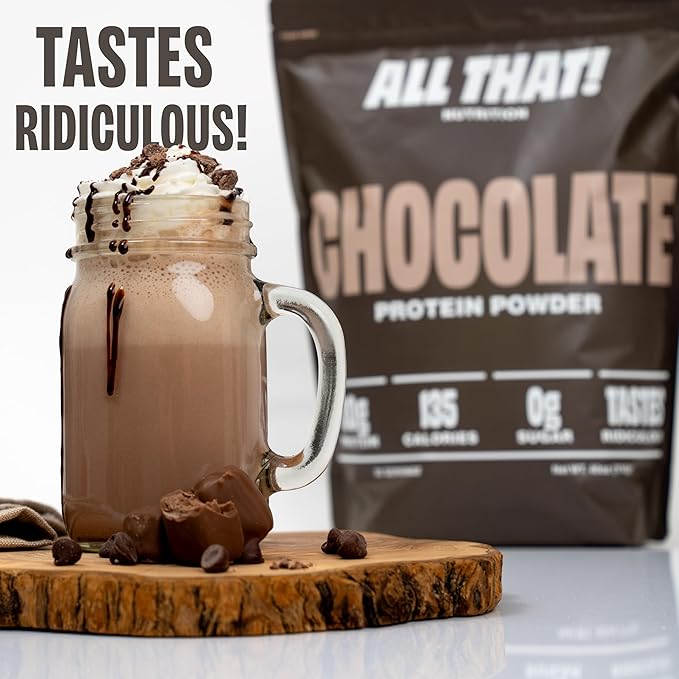 Chocolate Protein Powder 30G Whey Protein Low Calorie 0g Sugar No Artificial Sweeteners Soy-Free &amp Gluten-Free 30 Servings