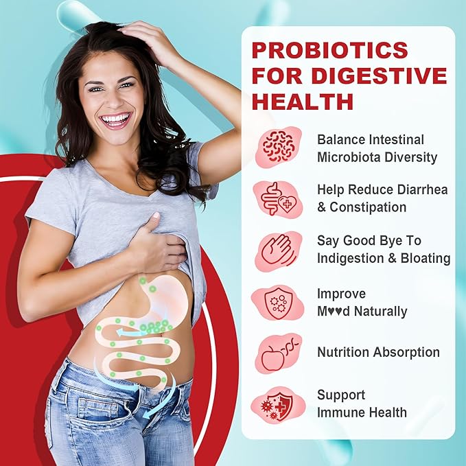 NEVISS Ashwagandha Gummies 2000mg +Sugar Free Probiotics Gummies