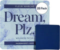 Fleur Marche Dream Plz Botanical Sleep Patch - Better ZZZ's with Valerian Root L-Theanine Lavender Oil &amp Hops - Natural Sedative - Highly Bioavailable - 28 Patches