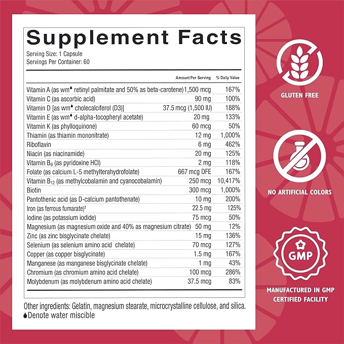 Celebrate Vitamins Bariatric Bundle – Multi-Complete 45mg Iron Multivitamin &amp Balance Probiotic + Prebiotic Capsules Post-Surgery Nutritional &amp Digestive Support for Sleeve Gastrectomy &amp