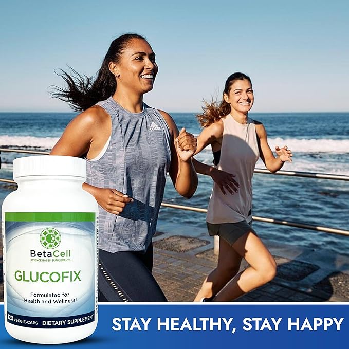 Glucofix - Berberine Supplement - Herbal Supplement with Cinnamon Gymnema Berberine Bitter Melon and Turmeric - 120 Capsules