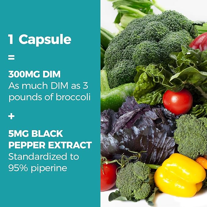 DIM Supplement 120 Capsules &amp 10 in 1 Magnesium Complex 120 Capsules