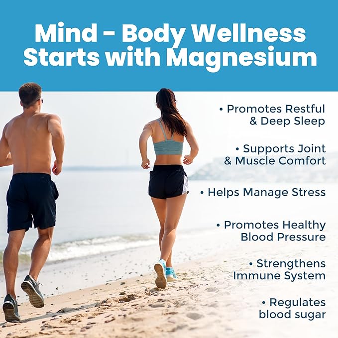Magnesium Supplement with Glycinate Citrate Malate &amp Oxide Plus Moringa Oleifera with Vitamin C Omega 3 &amp Amino Acids - Boosts Energy Mood Memory