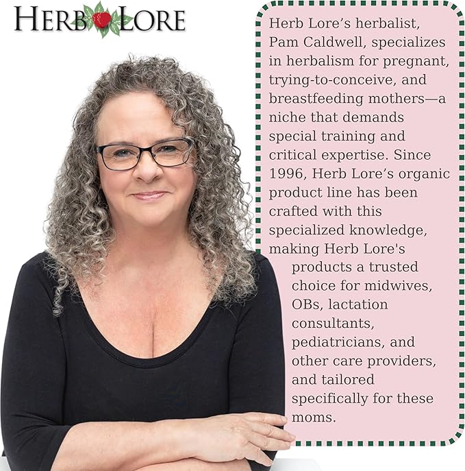 Herb Lore Organic Fennel Seed Tincture - Soothes Gas &amp Bloating - Lactation Support Supplement - 2 fl oz