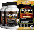 Bururan Max Organic Maca Root Supplement Black Pepper 60 Capsules 30 Day Supply (2)