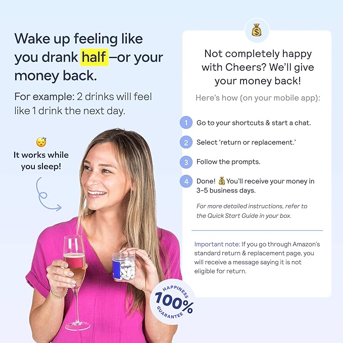 Cheers Liver Combo | Restore + Protect | Support Your Liver &amp Feel Better After Drinking | DHM L-Cysteine Milk Thistle Prickly Pear B-Vitamins | 12 Doses Restore 30 Doses Protect | Supplement