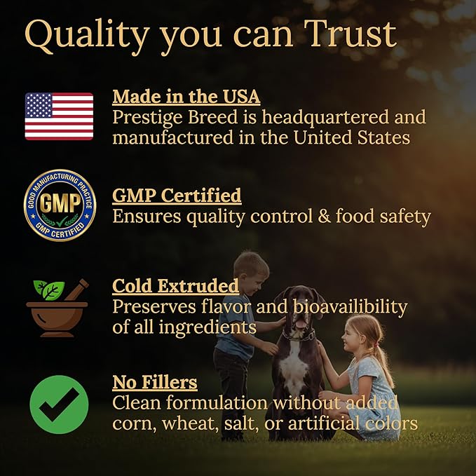 Multivitamins Balanced Nutrition for Your Great Dane 90 Count Made in The USA with Real Bacon