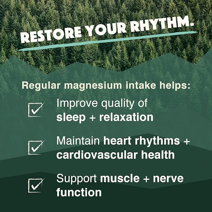 Natural Rhythm Calm Bundle - Triple Calm Magnesium 150mg 120 Capsules + B-CALMplex Unique Vitamin B Blend 90 Capsules