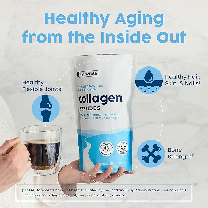 NativePath Synbiotic and Collagen Peptides 45 Bundle
