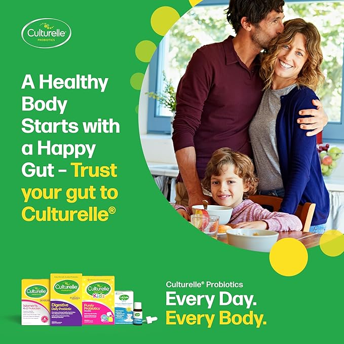 Culturelle Kids Daily Probiotic Packets for Kids (Ages 3+) - 50 Count – From the #1 Pediatrician-Recommended Brand – Flavorless Daily Probiotics for Digestive Health &amp Immune Support