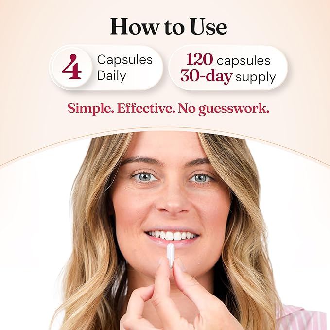 Nourished 40:1 Myo-inositol &amp D-Chiro Inositol Supplement for Women with Fertility Skin Health or Menstrual Cycle Symptoms - Hormone Balance for Women - 480 Capsules