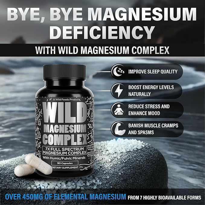 Magnesium Complex (90 caps) &amp KSM-66 Ashwagandha (60 caps)