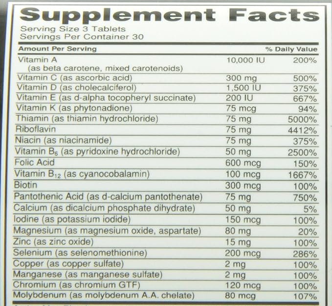 Optimum Nutrition Opti-Men Daily Multivitamin Supplement 90 Count