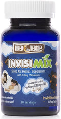 InvisiMix Low Dose Melatonin 300 mcg - Tasteless Textureless Powder Liquid Mix-in for Kids Ages 2+ 90 Servings
