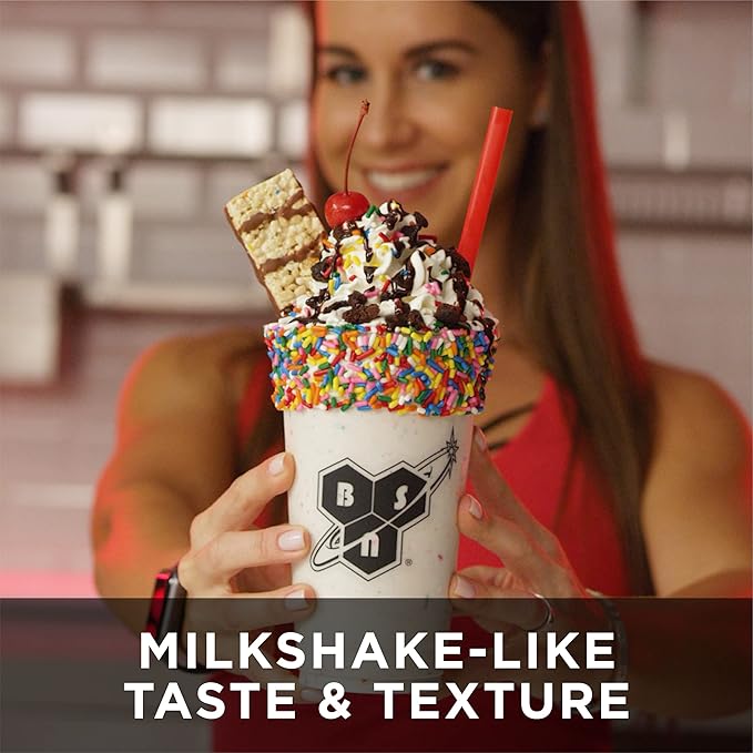 BSN Syntha-6 Whey Protein Powder Cold Stone Creamery- Mint Mint Chocolate Chocolate Chip Flavor Micellar Casein Milk Protein Isolate Powder 25 Servings