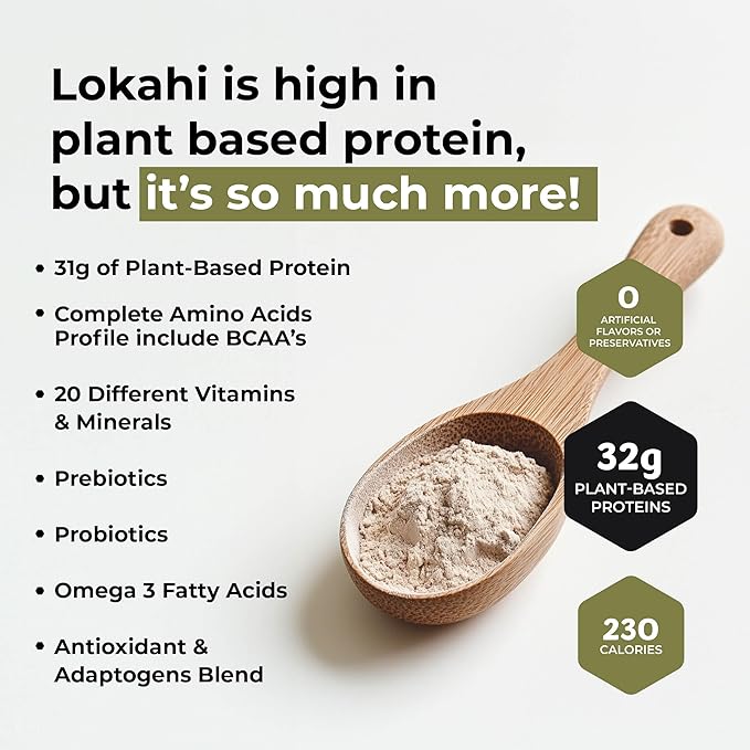 LOKAHI Superfoods Protein Blend (2lbs Vanilla)