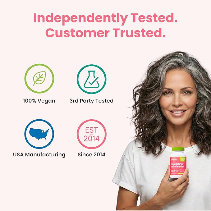 Hair Growth Vitamins for Women &amp Men for Faster Hair Growth Vegan 60 Capsules - 11 Ingredients &amp 5000mcg Biotin for Thicker Fuller Stronger Locks + Skin &amp Nail Health - Naturenetics Hair