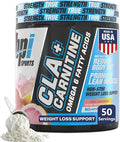 BPI Sports CLA+Carnitine – CLA L Carnitine &amp Linoleic Acid – L Carnitine Supplement for Weight Loss Metabolism &amp Lean Muscle – Caffeine Free – Pink Lemonade – 50 Servings – 12.34 oz