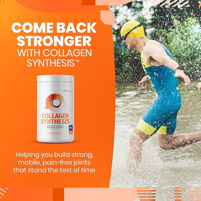 SaltWrap Joint Recovery Bundle (Collagen Synthesis + Joint Clinic Multivitamin)