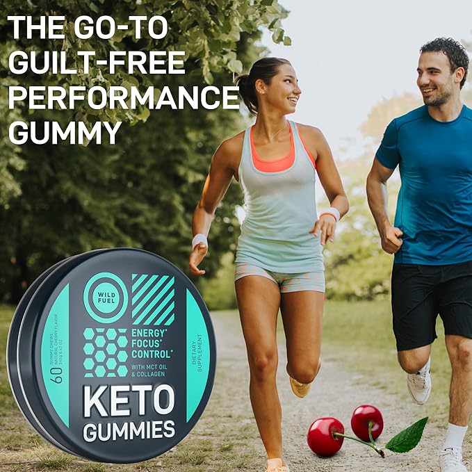 WILD FUEL Liquid Collagen and Keto Candy Beauty and Fitness Bundle