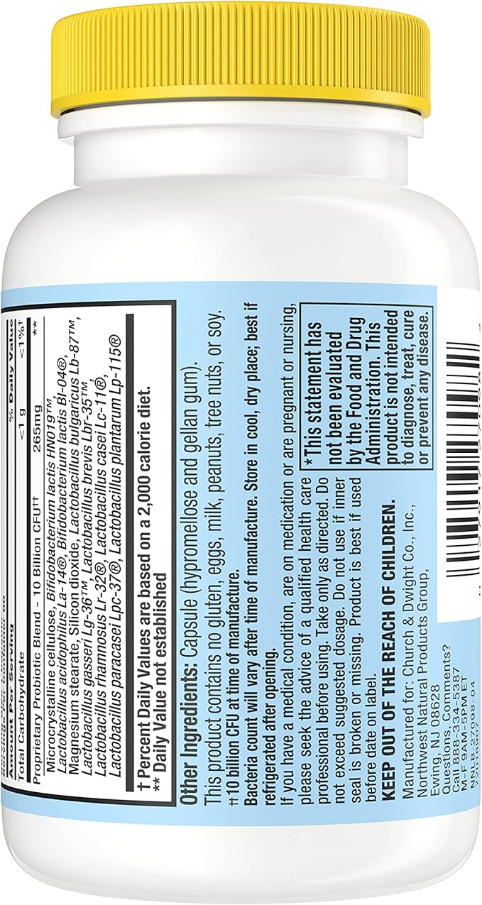 Nutrition Now PB 8 Probiotic Immune Support Supplement 60 Count (120 Count)