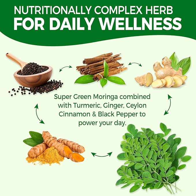 2 Pack Turmeric Ginger Gummies + 2 Pack Moringa Gummies