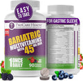 Procare Health Bariatric Multivitamin with Iron 45mg Chewable (90 Tablets) - Fruit Punch Flavor Bariatric Multivitamin Chewable Pills for Gastric Bypass &amp Sleeve Gastrectomy Patients (03 Month Sup