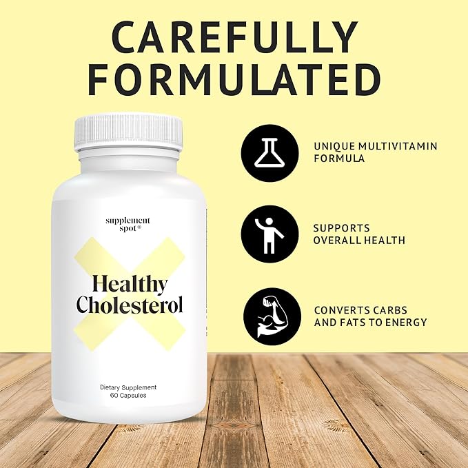 Choless Control Supplement – Vitamin B3 Beta Sitosterol Niacin &amp Cayenne Pepper – Choless Supplements (60 Capsules)