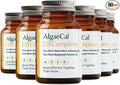 ALGAECAL 4-in-1 Vitamin D3 K2 Complete - ADK Vitamin Supplement Enhanced Immune Support &amp Bone Health with D3 K2 A &amp E - Whole Body Wellness &amp Bone Strength Easy-Swallow Softgels 6 Mo