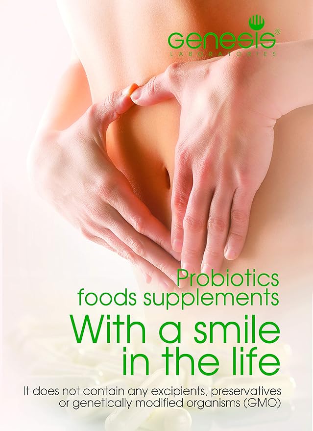 MegaMix BIO Probiotic for Gut Health | Shelf Stable Probiotics for Women &amp Men with Lactobacillus &amp Bifidobacterium for Digestive Immune &amp Gastrointestinal Support - Vegan 60 Capsules