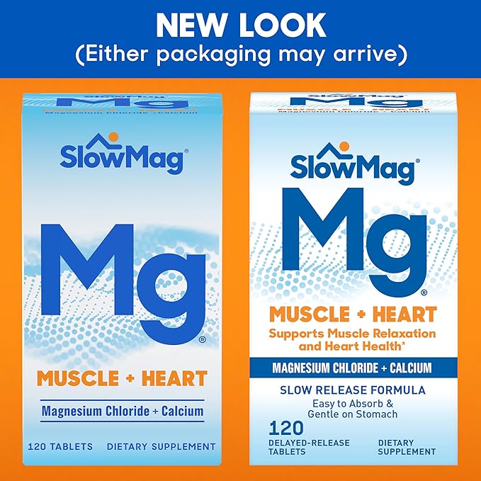 Jarrow Formulas Extra Strength Methyl B-12 1000 mcg &amp Methyl Folate 400 mcg + P-5-P &amp SlowMag Muscle + Heart Magnesium Chloride with Calcium Supplement to Support Muscle Relaxation