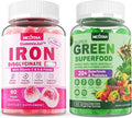 Super Greens Gummies + Iron Bisglycinate 26mg Filled Gummies