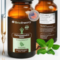 Ashwagandha Root Extract Tincture Liquid Drops – Herbal Supplement for Stress &amp Sleep Support Alcohol-Free Vegan Non-GMO – 60 ml (30 Days Supply) Made in USA.