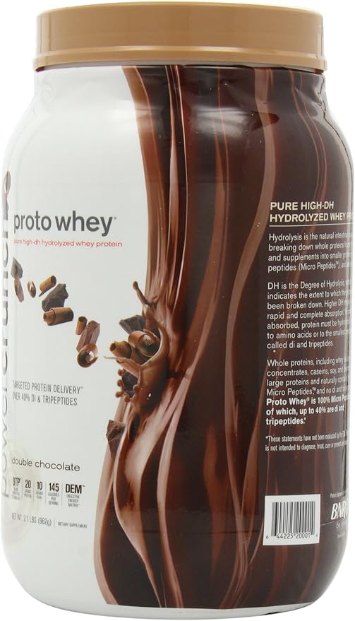 Power Crunch Whey Protein Powder With Amino Acids Protein Shakes with Delicious Taste Double Chocolate 2.1 LB